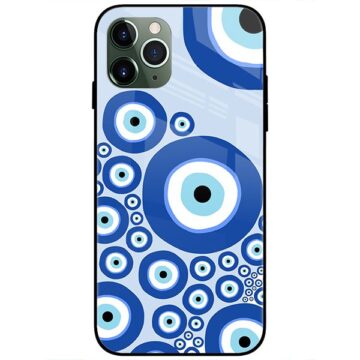 Evil Eye Glass Case Back Cover