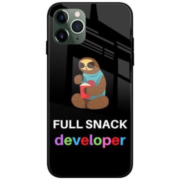 Full Snack Developer Glass Case Back Cover