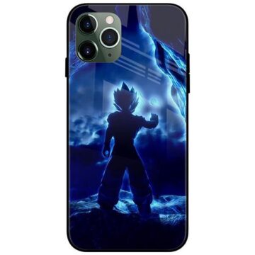 Dragon Ball Z Blue Glass Case Back Cover