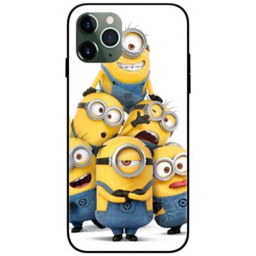 Minions Gang Glass Case Back Cover