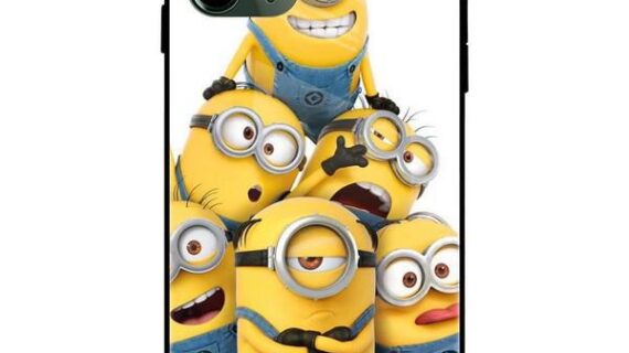 Minions Gang Glass Case Back Cover