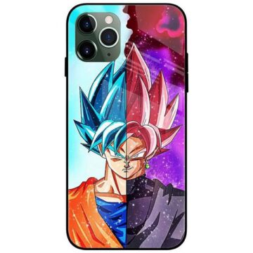 Goku Black Glass Case Back Cover