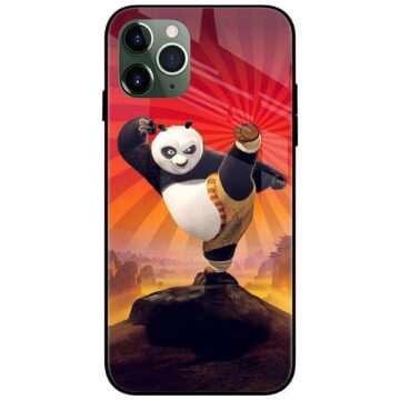 Kungfu Panda Karate Glass Case Back Cover