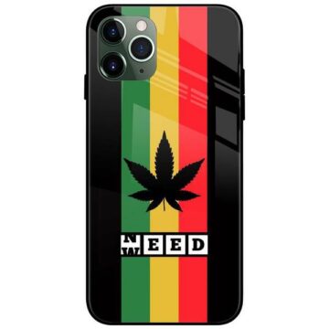 Need Weed Glass Case Back Cover
