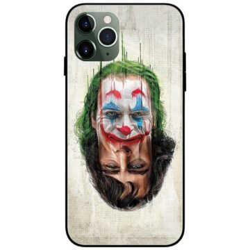 Joker Up Happy Sad Face Glass Case Back Cover