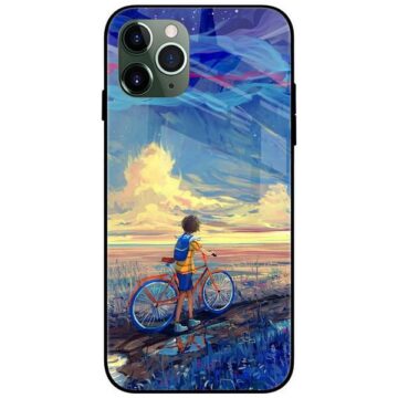 Seamless Cycle Artnaruto Magic Glass Case Back Cover