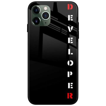 Developer Glass Case Back Cover