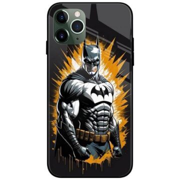 Batman Rage Glass Case Back Cover