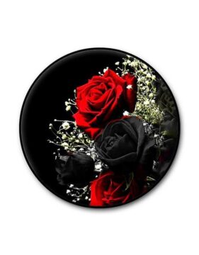 Red And Black Roses Popgrip