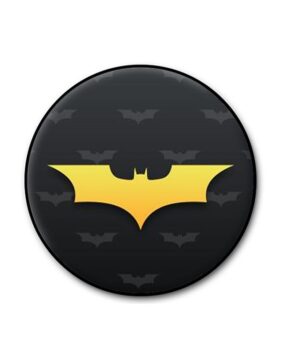 Batman Yellow Logo Popgrip