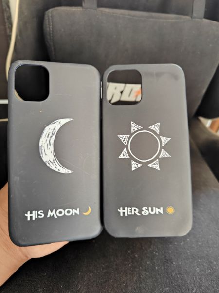 Matching Phone Sun And Moon Phone Cases Sun And Moon Couple Mobile