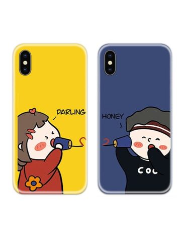 SS-MR-CC-DN-0332 Honey Calling Darling Couple Case Back Covers