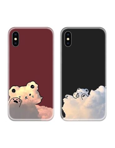 SS-MR-CC-DN-0334 Looking at Sky Couple Case Back Covers