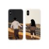 Walking on Beachside Couple Case Back Covers