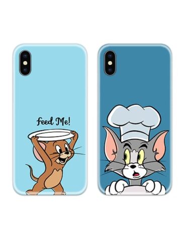 SS-MR-CC-DN-0340 Tom and Jerry Chef Couple Case Back Covers