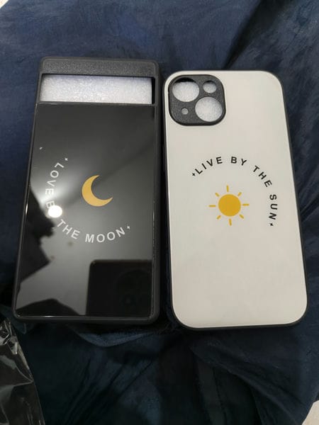 Love Moon Sun Couple Case Back Covers ShopperShine