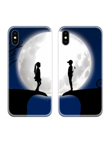 SS-MR-CC-DN-0347 Full Moon Love Couple Case Back Covers