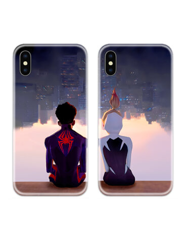 SS-MR-CC-DN-0350 Spiderman and Gwen Couple Case Back Covers