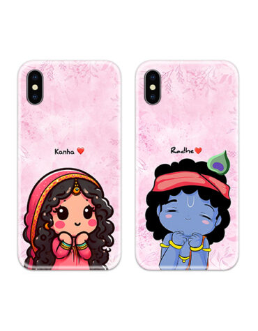 SS-MR-CC-DN-0352 Radhe Shyam Couple Case Back Covers