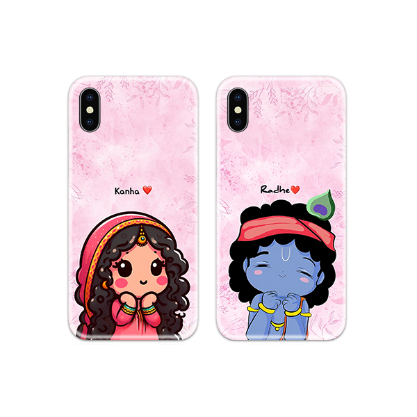 Radhe Shyam Couple Case Back Covers