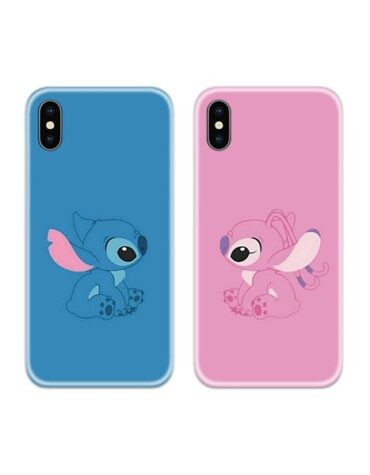 Lilo Stitch Couple Case Back Covers