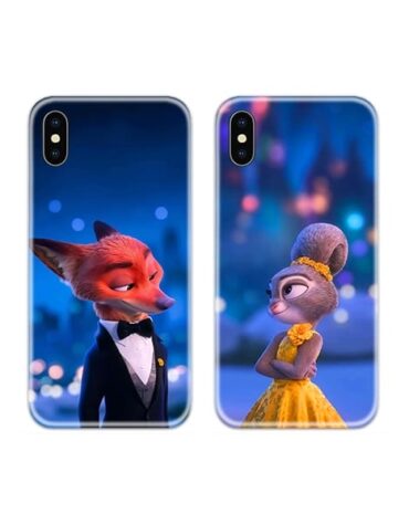 Zootopia 2 Judy and Nick Couple Case Back Covers