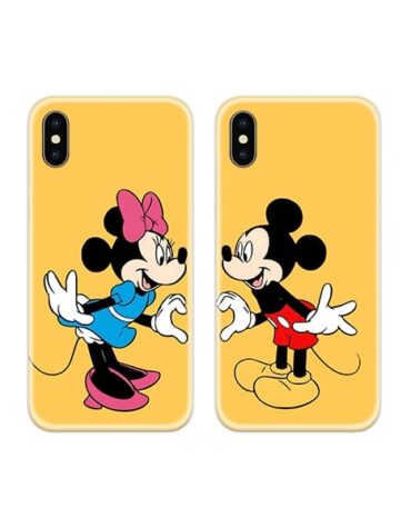 Mickey n Minnie Couple Case Back Covers
