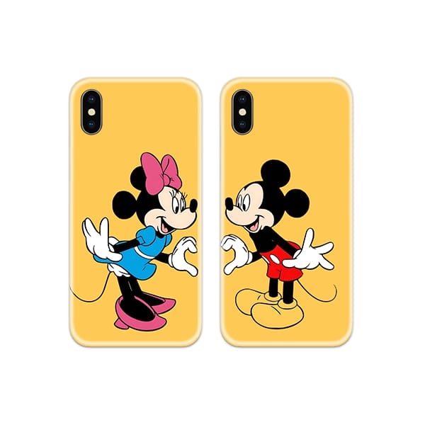 Mickey n Minnie Couple Case Back Covers