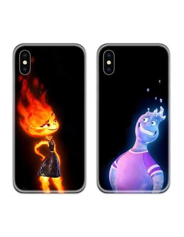 Elemental Ember and Wade Couple Case Back Covers