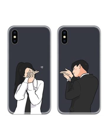 Shoot at Sight Couple Case Back Covers