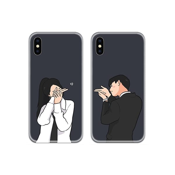 Shoot at Sight Couple Case Back Covers