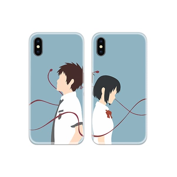 Your Name Connection Couple Case Back Covers