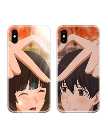 Yumeko and Ryota Couple Case Back Covers