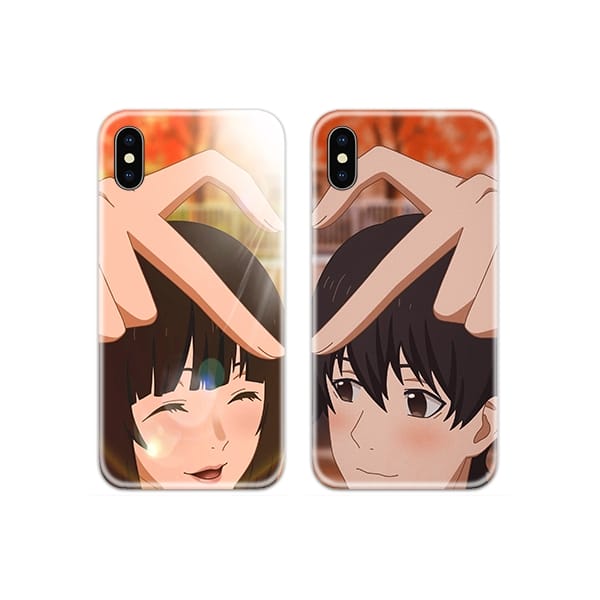 Yumeko and Ryota Couple Case Back Covers