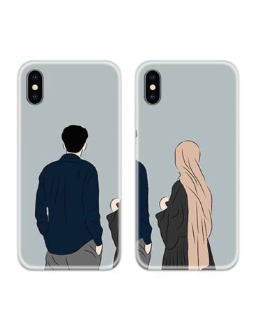 Halal Vibes Couple Case Back Covers