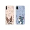 Spooky Tom and Jerry Couple Case Back Covers