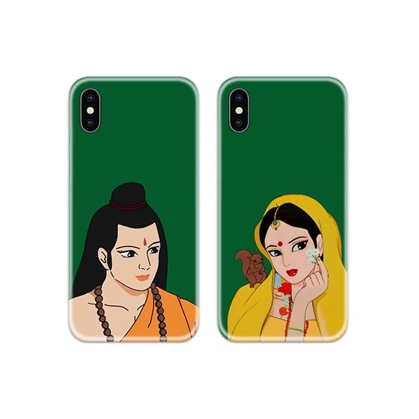 Ram Sita Couple Case Back Covers