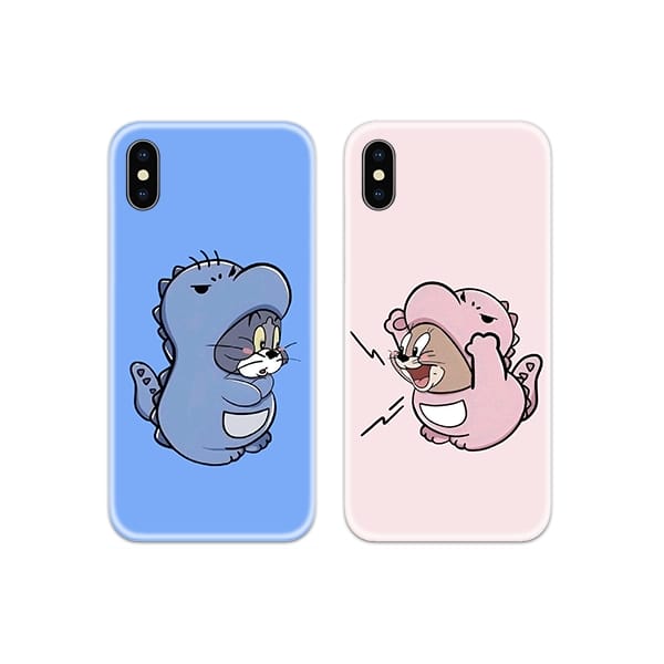 SS-MR-CC-DN-0417.jpg Tom and Jerry Dino Couple Case Back Covers