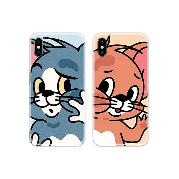SS-MR-CC-DN-0420.jpg Tom and Jerry Stick Couple Case Back Covers