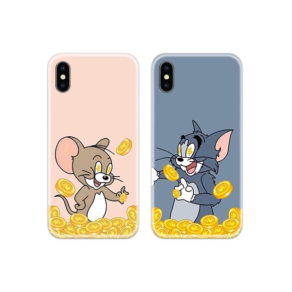 SS-MR-CC-DN-0422.jpg Tom and Jerry Rich Couple Case Back Covers