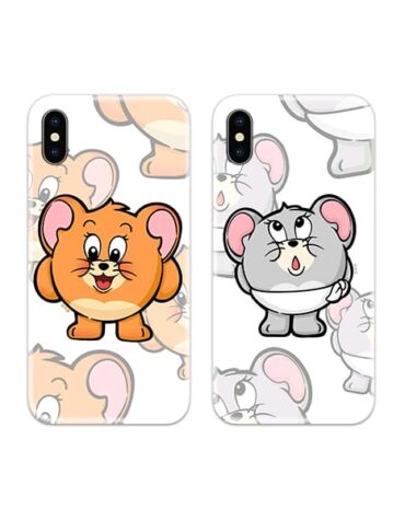 Tom and Jerry Bloon Couple Case Back Covers