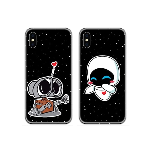 SS-MR-CC-DN-0432.jpg Wall E and Eve Couple Case Back Covers