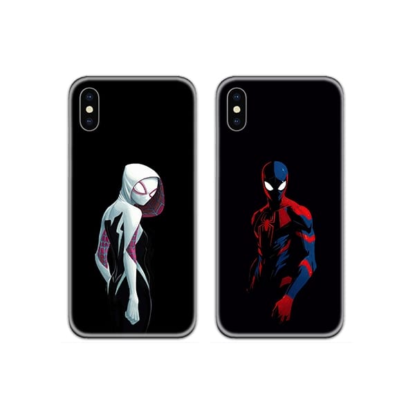 SS-MR-CC-DN-0433.jpg Spidergirl and Spiderman Couple Case Back Covers