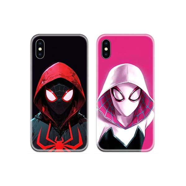Spiderman Spider Gwen Hoodies Couple Case Back Covers